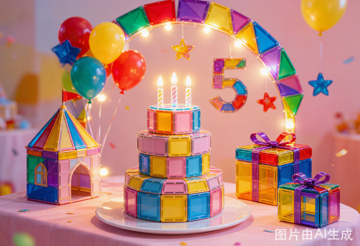 磁力片生日派对